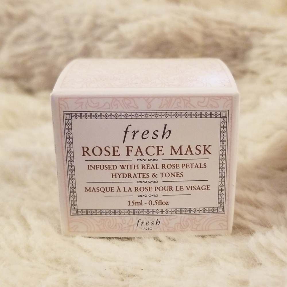 3/20$ Fresh rose face mask